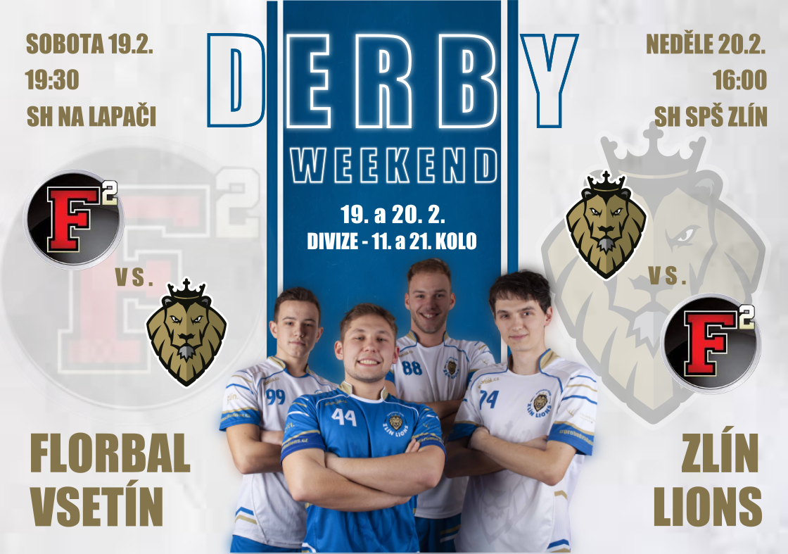 DERBY víkend - Muže čeká dvojutkání proti Vsetínu