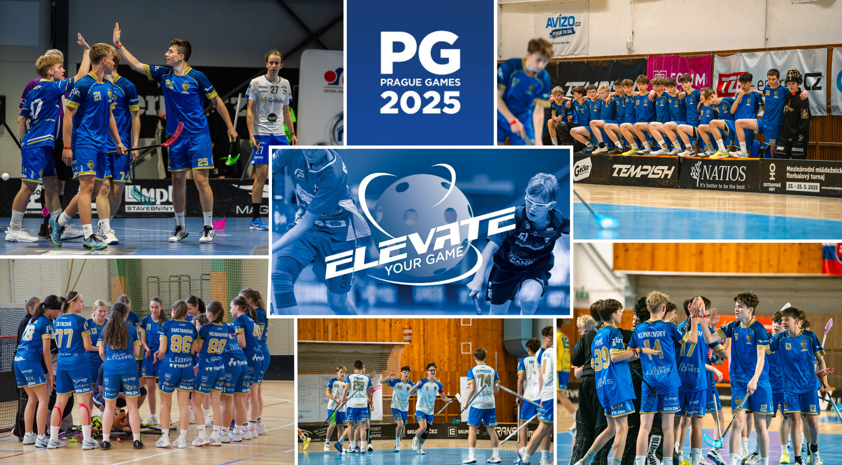 Tři týmů Lvů a Lvic se představí na mezinárodním turnaji Prague Games