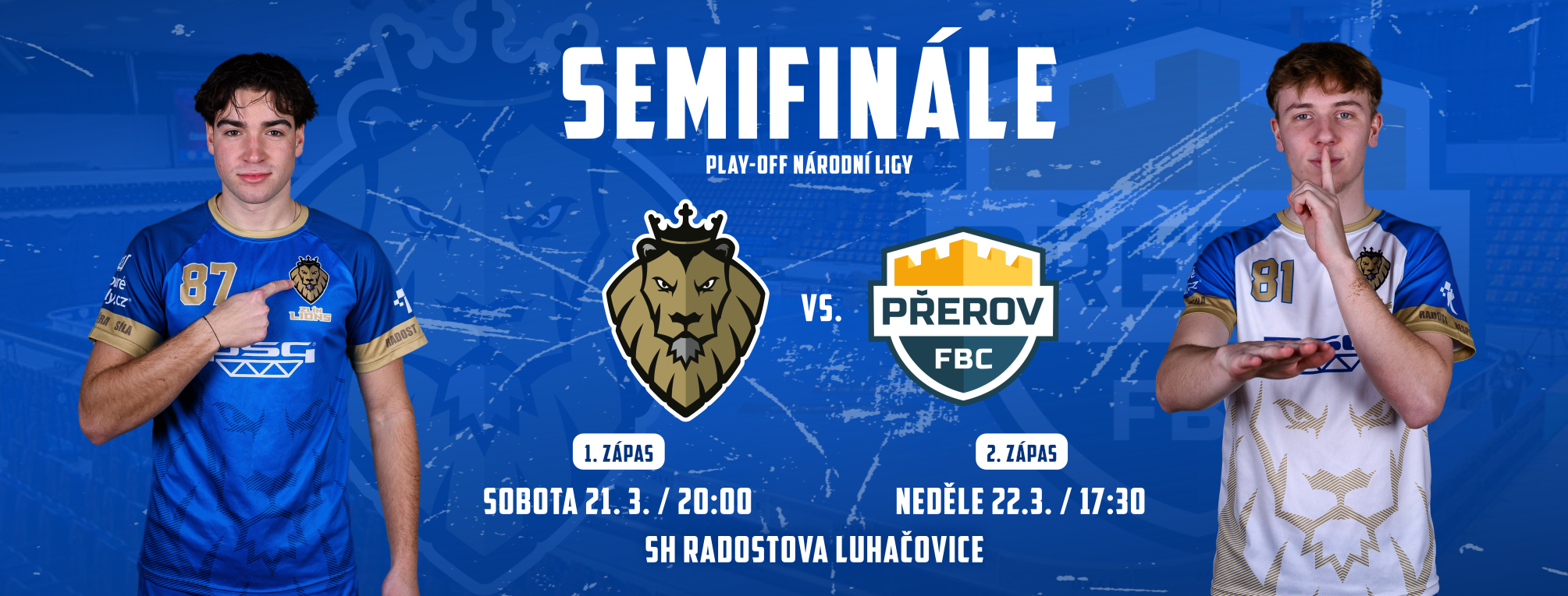 SEMIFIN�LE play-off! Soupe�em Lv� bude P�erov