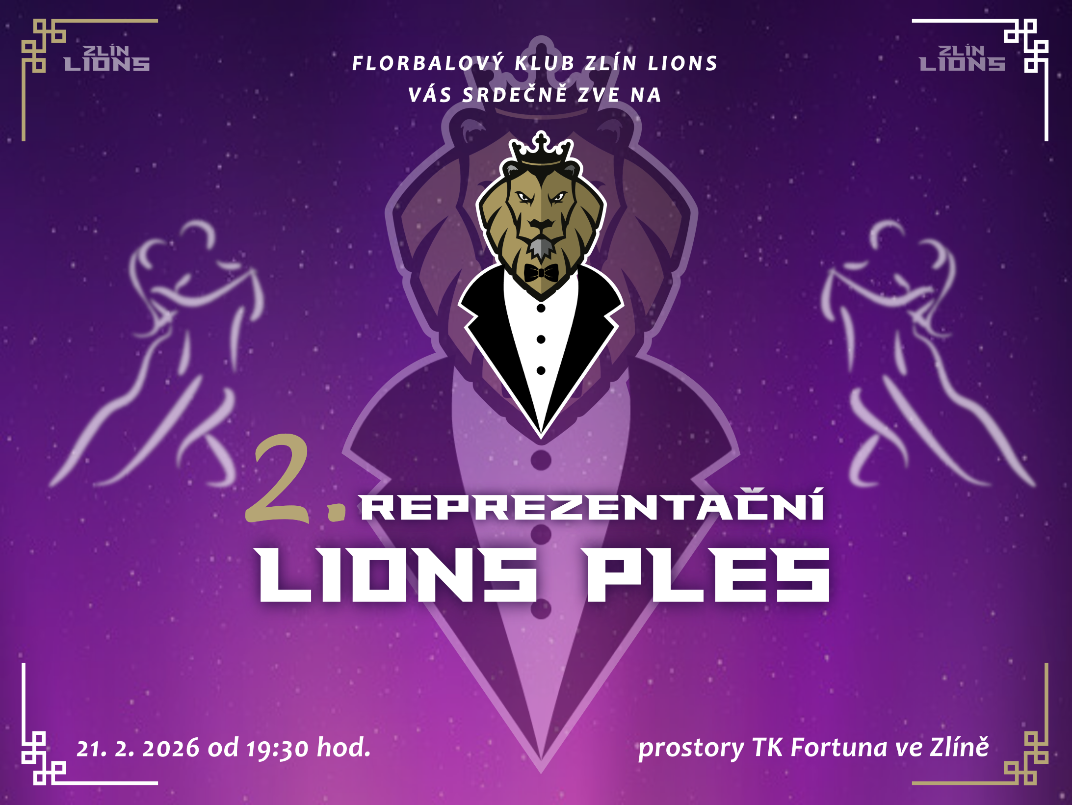 2. reprezentan Lions ples se bl! V noru se opt potkme na tanenm parketu